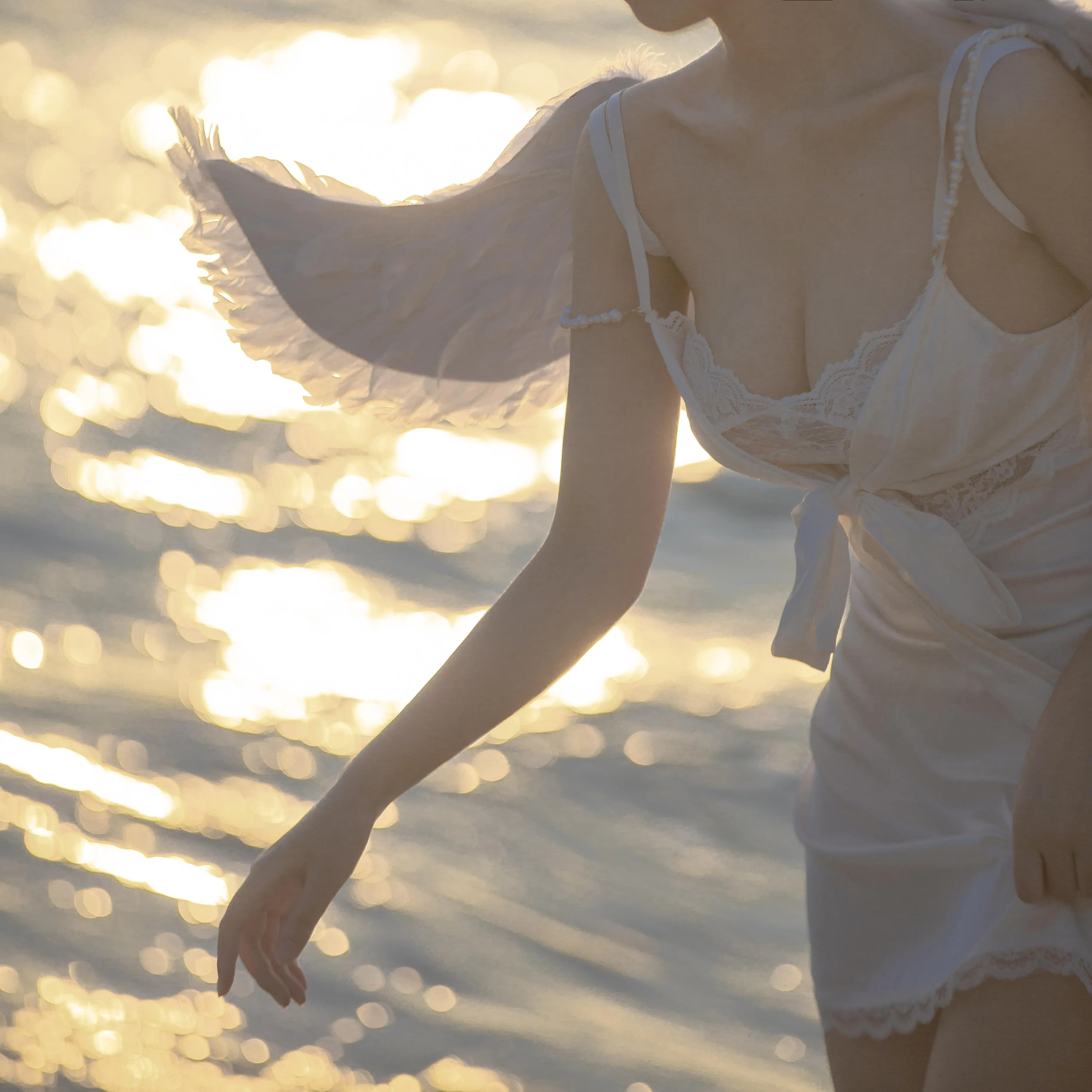 念雪ww – NO.35 海边神明少女 [50P]插图6